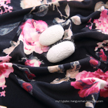 100%Silk bright pattern double-sided jiaxin silk dye silk jersey fabic for colorful design